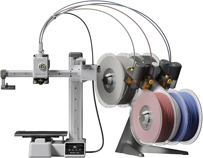 Bambu Lab A1 Mini Combo Stampante 3D - Veloce FDM, Multimateriale, Calibrazione Automatica